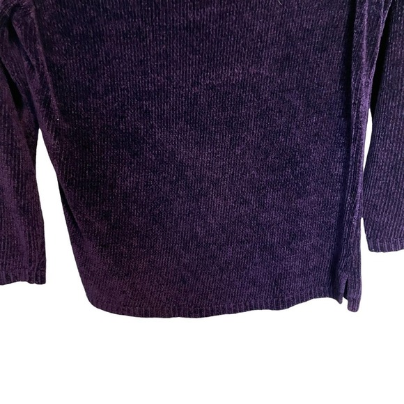 Rafella Cowl Turtleneck  Womens Top Sweater 3/4 Sleeves Sz M - Picture 10 of 11